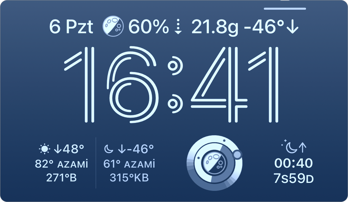 Kilit Ekranı Widget’ı ekran görüntüleri