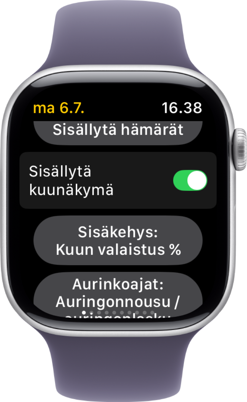 Kellon komplikaatiot