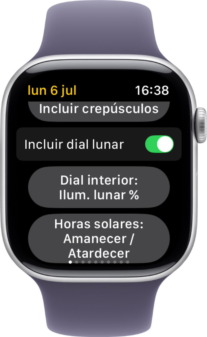 Complicaciones del reloj