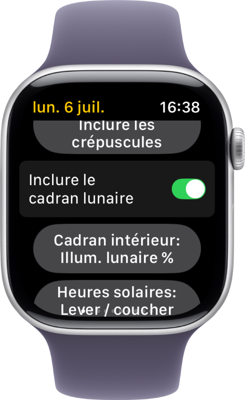 Complications Apple Watch