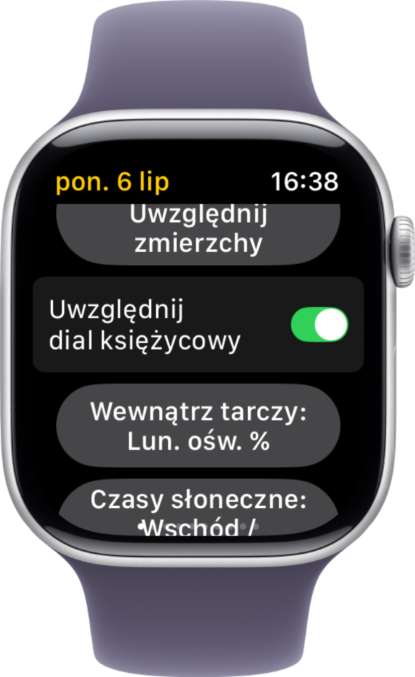 Komplikacje zegarka