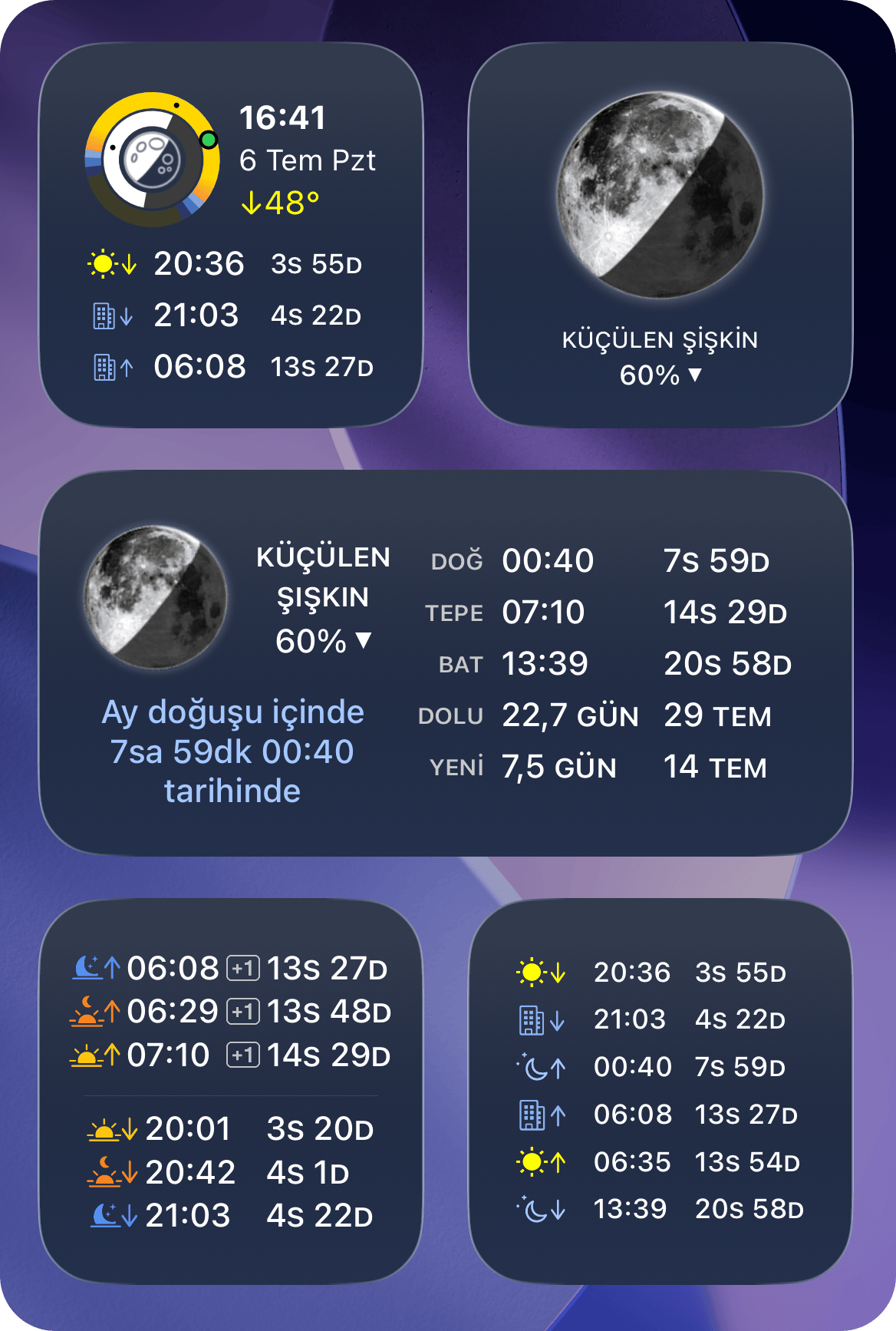 Ana Ekran Widget’ı ekran görüntüsü